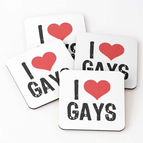 Item preview, I Love Gays designed and sold by The "I Love Everything" Shop.