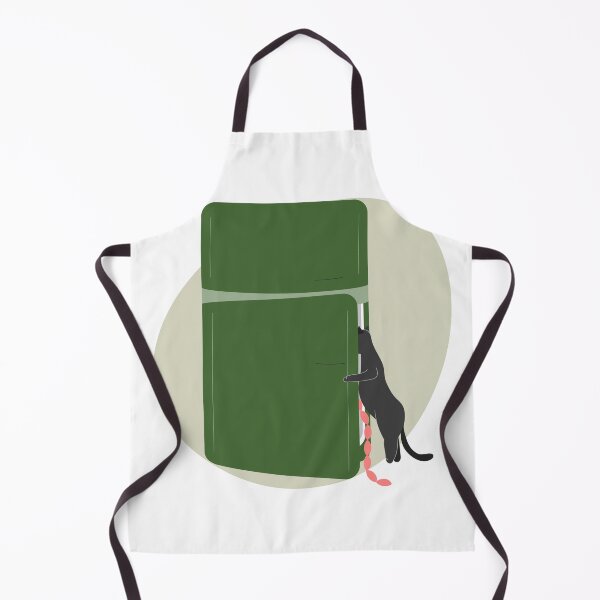 Item preview, The cat has opened the fridge designed and sold by WonderworkLI.