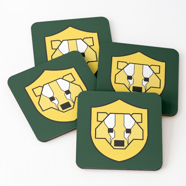 Item preview, Geometric Huffle Badger Emblem designed and sold by alexanderricha.