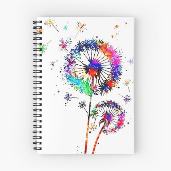 Item preview, colorful dandelions designed and sold by ritusdesigns.