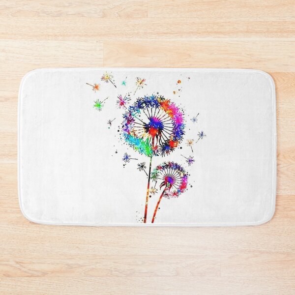 Item preview, colorful dandelions designed and sold by ritusdesigns.