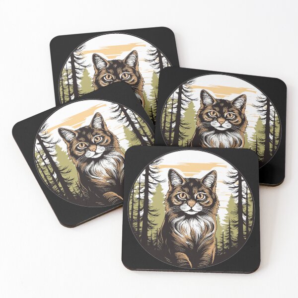 Item preview, Vintage logo style Therian Cat - art vintage, orange designed and sold by SGDesignonline.