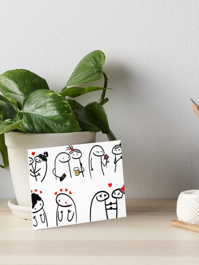 Set of Flork meme stickers | Poster