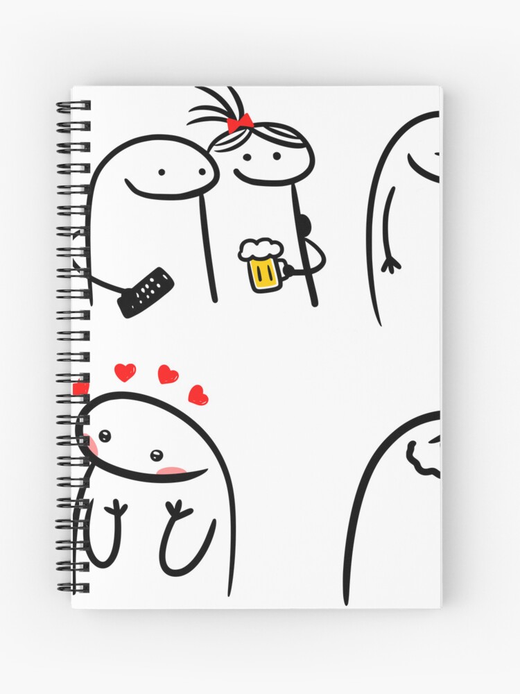 Set of Flork meme stickers | Greeting Card