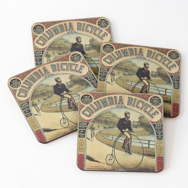 Item preview, Classic Victorian Bicycle Poster  designed and sold by NathanXdesign.