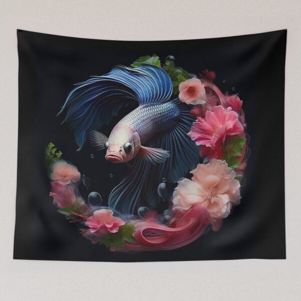 Item preview,  Rainbow Betta fish designed and sold by BloodRubyz.