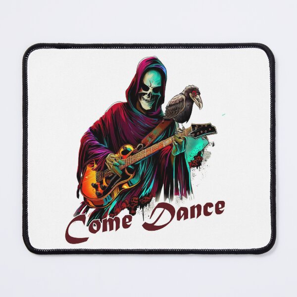 Item preview, Caveira guitarrista designed and sold by AdesivosTop.