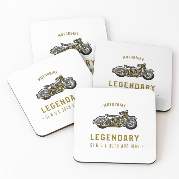 Item preview, History Themed Classic Motorbike Art Logo Style 1 designed and sold by 67prints.