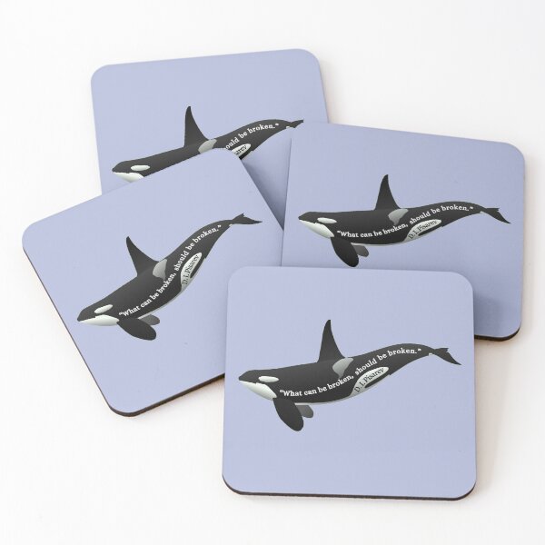 Item preview, Orca with  Dmitry Pisarev quote: What can be broken should be broken designed and sold by artbleed.