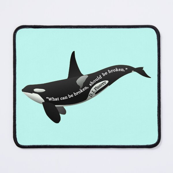 Item preview, Orca with Dmitry Pisarev quote: What can be broken should be broken designed and sold by artbleed.