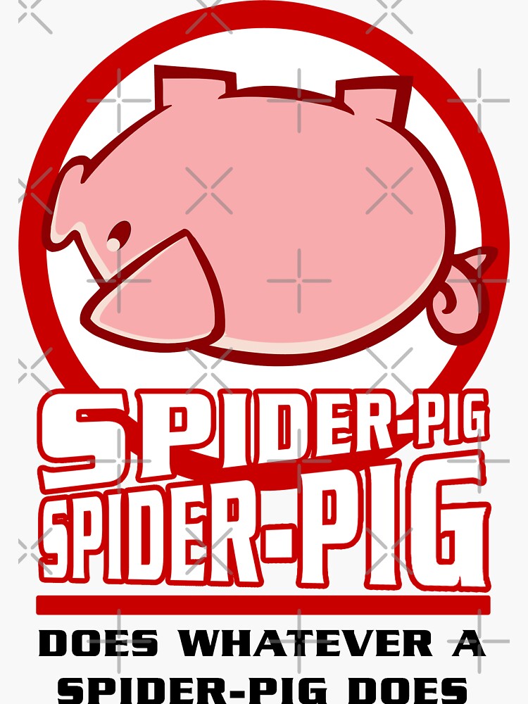 Mr Pig Stickers Redbubble - fabby red roblox