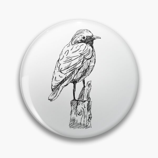 Item preview, pájaro de tinta designed and sold by Gretagarbage.