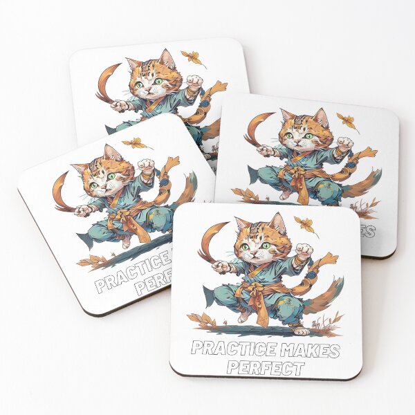 Item preview, "Karate Cat Paws Mastery" designed and sold by CreacionesLavin.