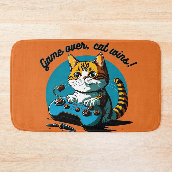 Item preview, Game over, cat wins! designed and sold by Javier Narváez Solarte.