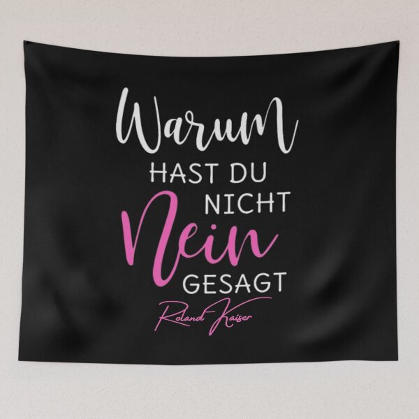 Item preview, Roland kaiser - roland kaiser festival- roland kaiser merch- Warum hast Du nicht Nein gesagt' Männe designed and sold by ahmedbakkali.