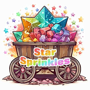 Artwork thumbnail, Star Sprinkles - Rainbow Brite by Studio Pandemonia