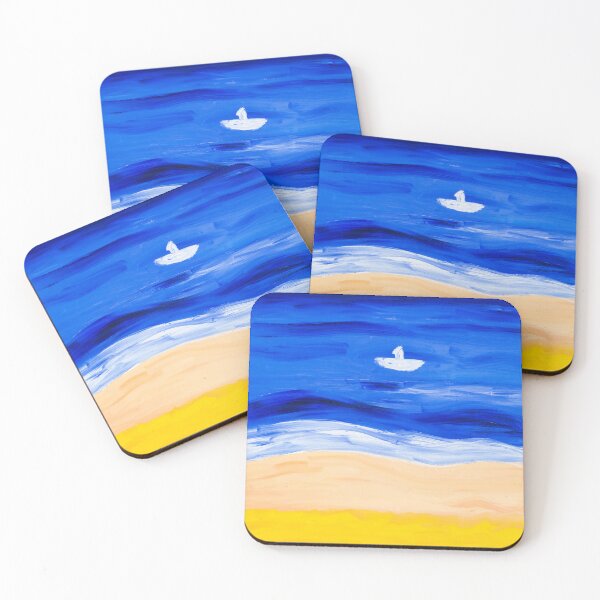 Item preview, Sunset on the beach with beautiful views designed and sold by JaseArt.