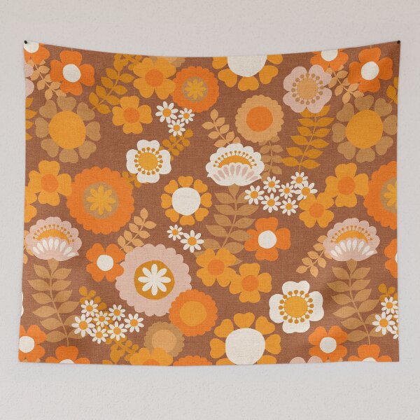 Item preview, Vintage Nostalgia 1970s Floral - large designed and sold by Cecilia Mok.