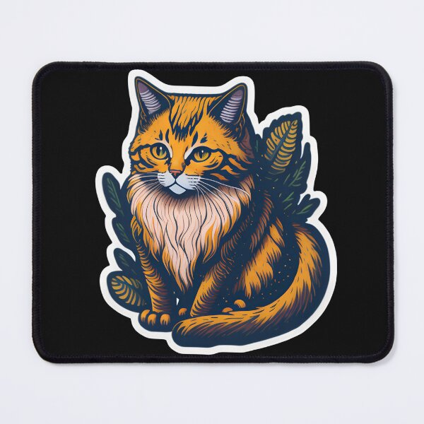 Item preview, Manx Cat (Sticker and Print Out) designed and sold by Sir Elgin Ortiz.