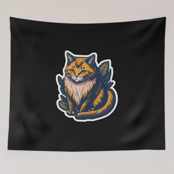 Item preview, Manx Cat (Sticker and Print Out) designed and sold by Sir Elgin Ortiz.