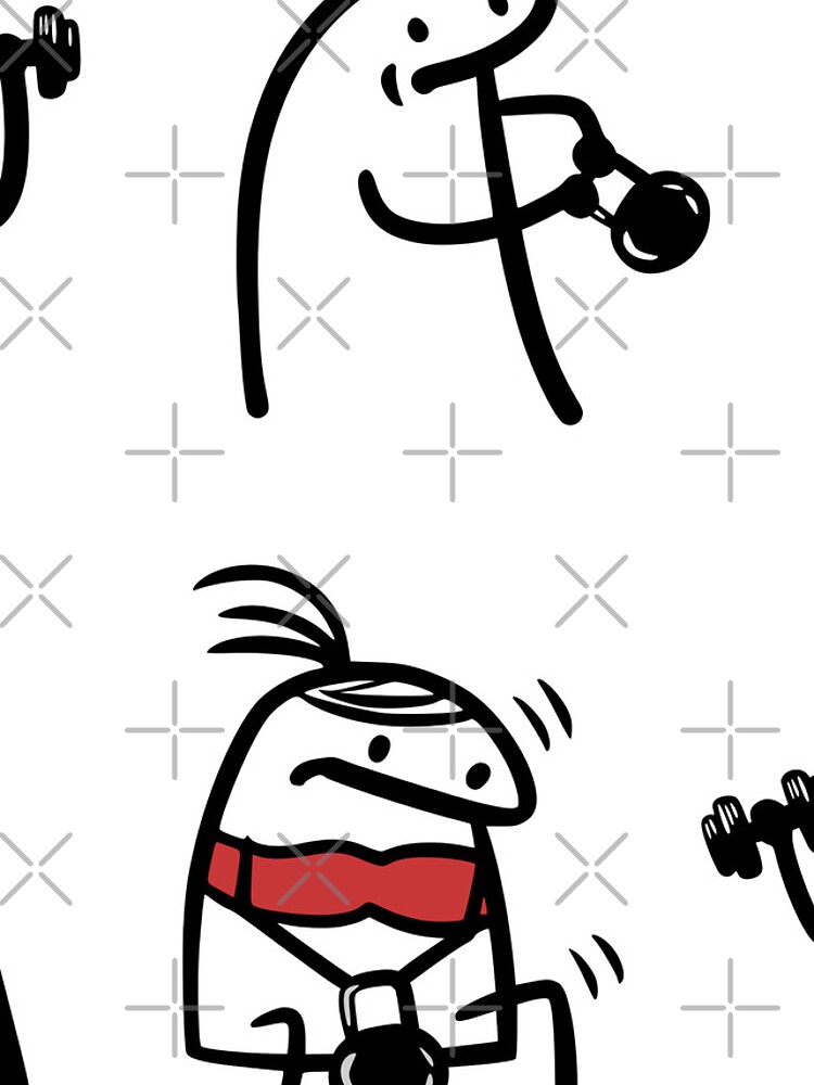 Set of Flork meme stickers | Poster