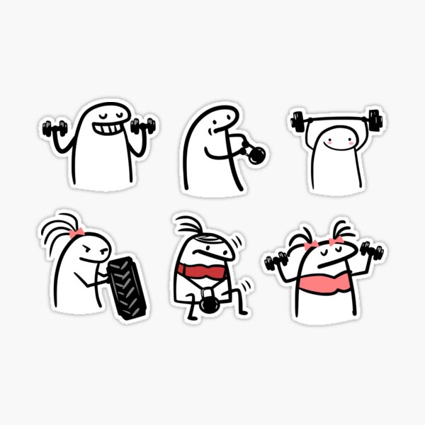 Set of meme stickers 9 Flork | Sticker