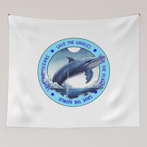 Item preview, Save The Whales, Save The Planet, Save The Oceans, Save The World designed and sold by MysticOzzy.
