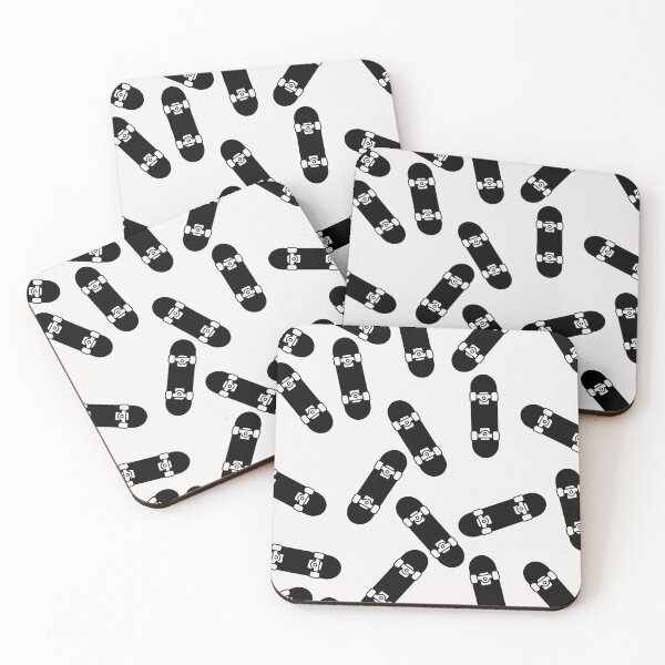 Item preview, Skateboard Pattern Black designed and sold by Cactus202.