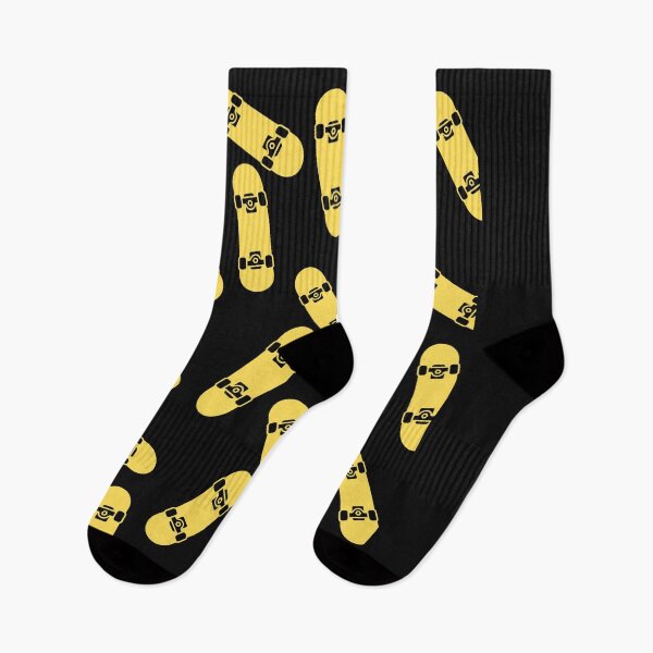 Item preview, Skateboard Pattern Yellow designed and sold by Cactus202.