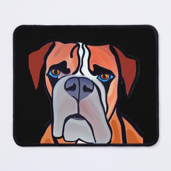 Item preview, Funny Boxer Dog Puppy Dog Abstract Art designed and sold by Nature's Fancy.