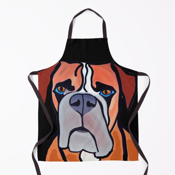 Item preview, Funny Boxer Dog Puppy Dog Abstract Art designed and sold by Nature's Fancy.