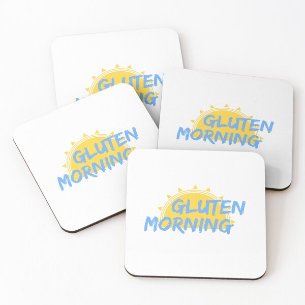 Item preview, Gluten Morning (Blue) designed and sold by Mkorey1.