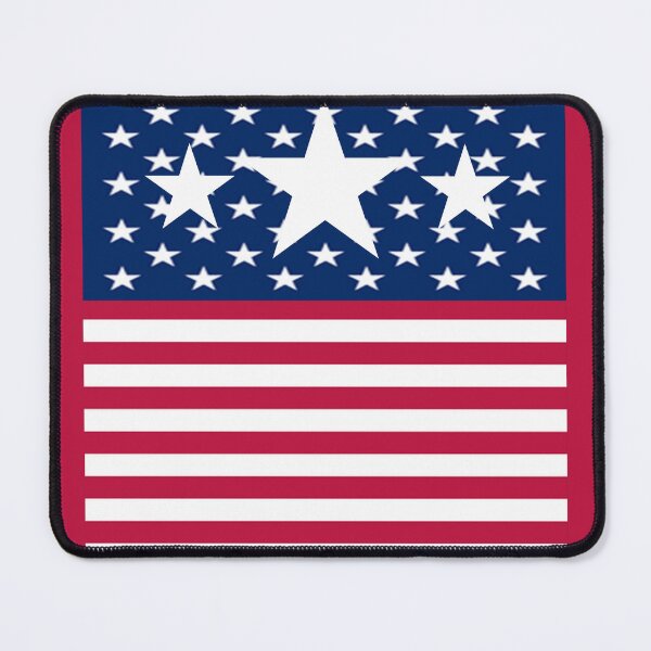 Item preview, RED, WHITE, BLUE AMERICANA FLAG STARS RED ART designed and sold by sharlesart.