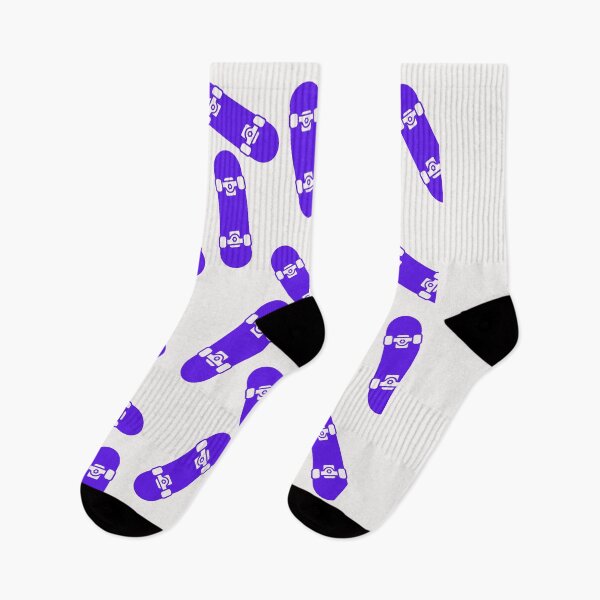 Item preview, Skateboard Pattern Dark Purple designed and sold by Cactus202.