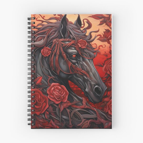 Aperçu de l'œuvre Cheval noir créée et vendue par BloodRubyz.