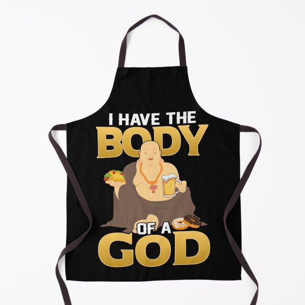Item preview, Buddha Drinking Beer and Eating Tacos - I Have the Body of a God designed and sold by Abanak.