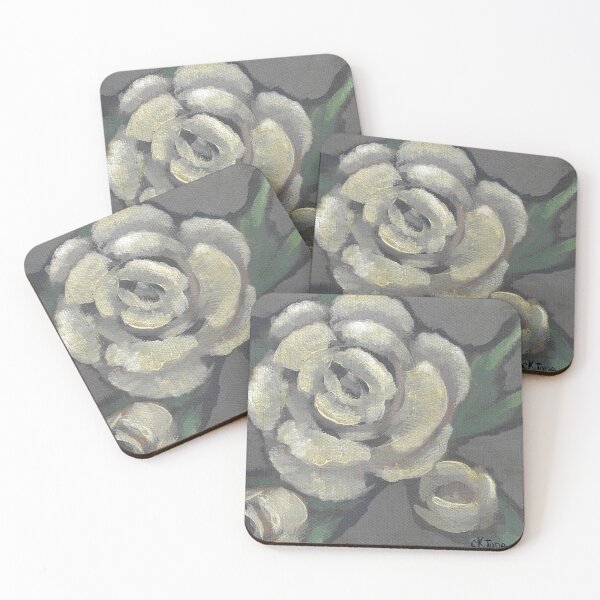 Item preview, Rose on Gray designed and sold by ckjonesart.