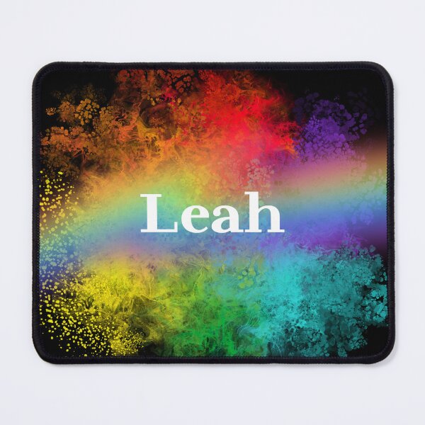Item preview, Leah | Leah Pride Rainbow Name | LGBTQIA+ Pride Color designed and sold by ShroomMagic.