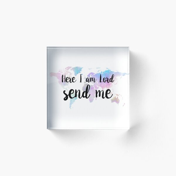Christian Quote Acrylic Block