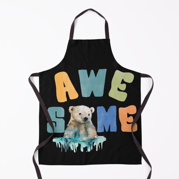 Item preview, AWESOME - Polar Bear Cub designed and sold by MTJ-Mushrooms.