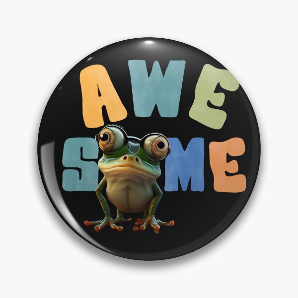 Artikelvorschau, AWESOME - Frog entworfen und verkauft von MTJ-Mushrooms.