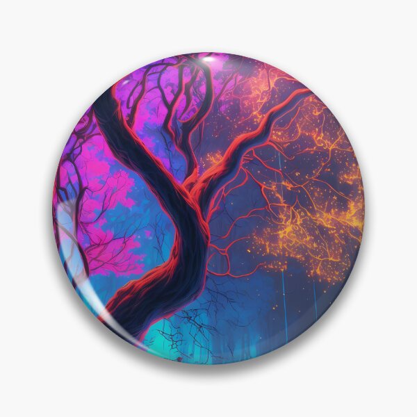 Item preview, Glowing lights forest designed and sold by luxlasors543.