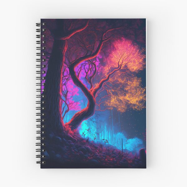 Item preview, Glowing lights forest designed and sold by luxlasors543.