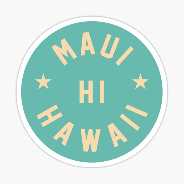 Maui - Hawaii Sticker