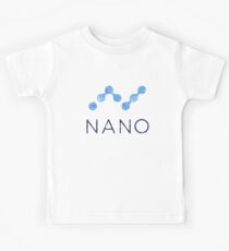 Vintage NANO Coin Cryptocurrency Kids Tee