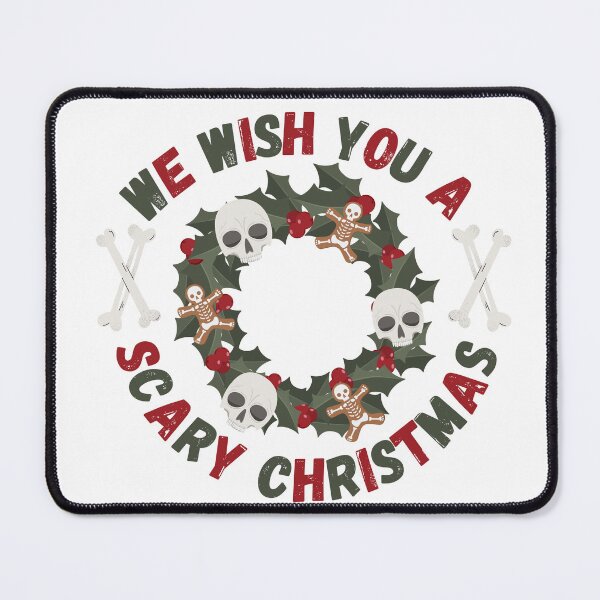 Item preview, We Wish You A Scary Christmas designed and sold by ThreadMummy.