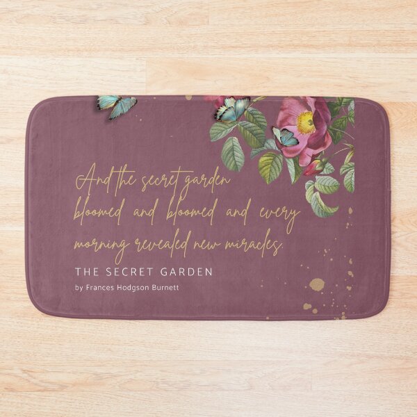Item preview, The Miracles of Gardening - Quote from The Secret Garden by Frances Hodgson Burnett designed and sold by Vintage-TM.