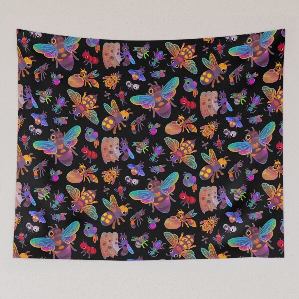 Item preview, Solitary wasps - dark designed and sold by pikaole.