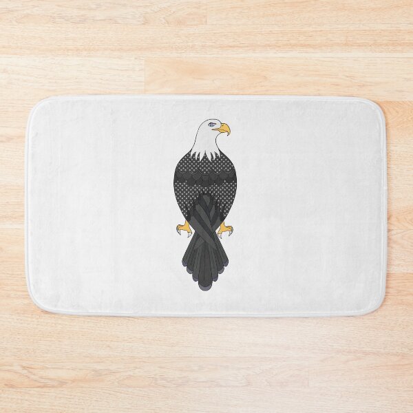Item preview, Starry black and white eagle designed and sold by shopdiego.