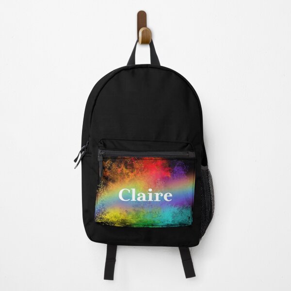 Item preview, Claire | Claire Pride Rainbow Name | LGBTQIA+ Pride Color designed and sold by ShroomMagic.